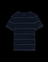 Pure Cotton Double Knit Striped T-Shirt